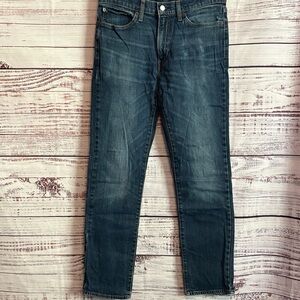 Lucky Brand Men's Dark Blue Slim Jeans